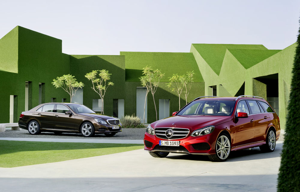 Mercedes-Benz E-Klasse Estate, primele imagini ale facelift-ului - Poza 2