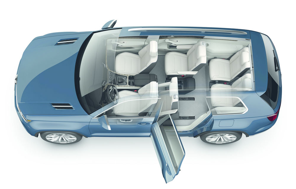 Volkswagen CrossBlue - conceptul care anunţă un SUV cu 7 locuri - Poza 2