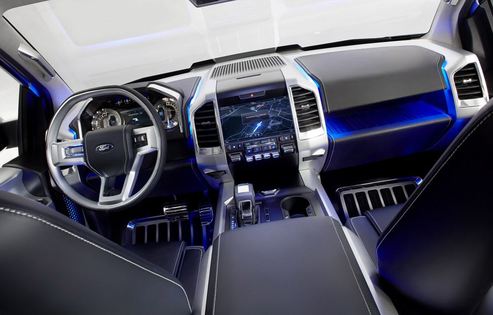 Ford Atlas, conceptul viitoarei generaţii F-150, a fost prezentat la Detroit - Poza 2