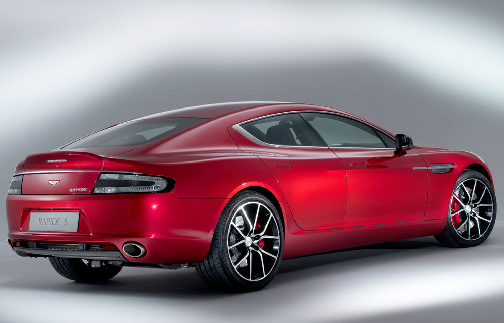 Aston Martin Rapide S, noutatea absolută a britanicilor la Salonul de la Geneva - Poza 2