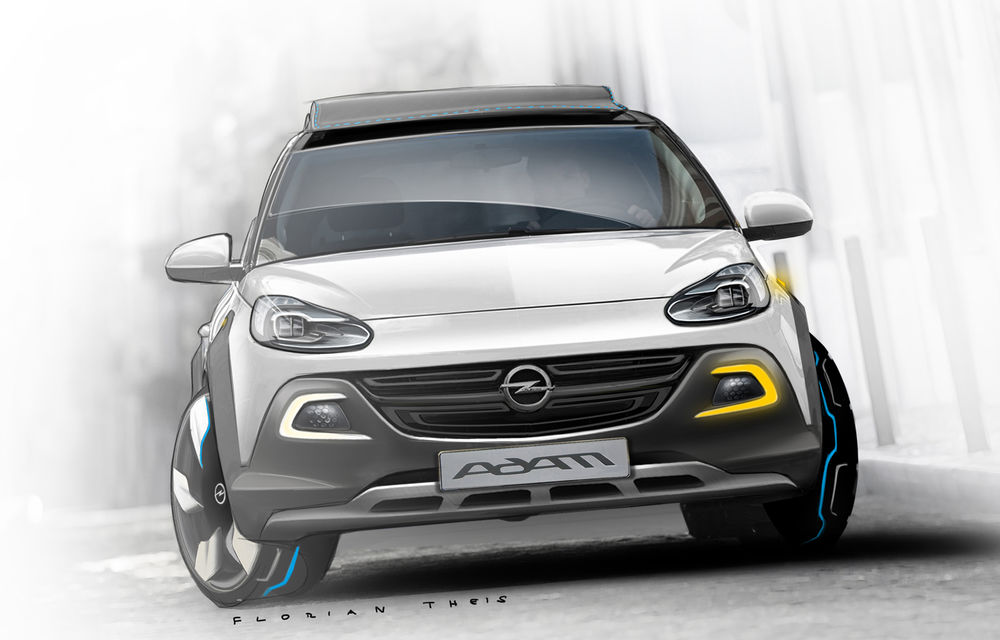 Opel Adam Rocks: am văzut pe viu conceptul din care se va naşte viitorul Adam Cabriolet - Poza 16