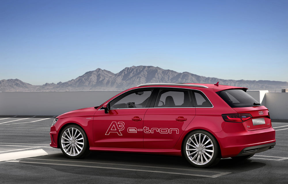 Audi A3 e-tron, primul hibrid plug-in al mărcii, a fost lansat în Europa - Poza 2
