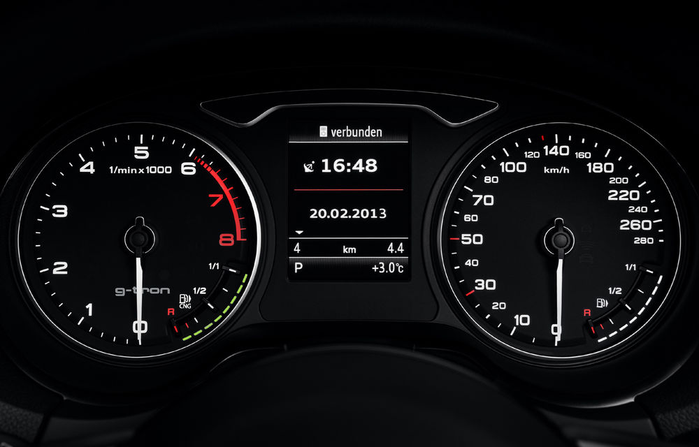 Audi A3 Sportback g-tron este a cincea premieră a germanilor la Geneva - Poza 2