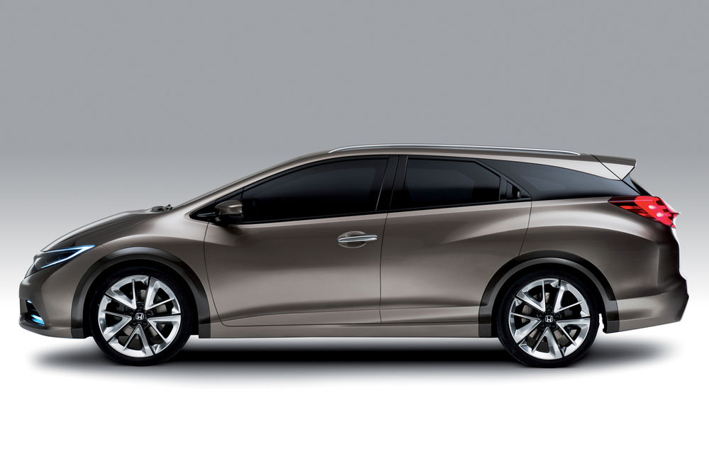 Honda Civic Tourer Concept anunţă versiunea de serie a break-ului compact japonez - Poza 2