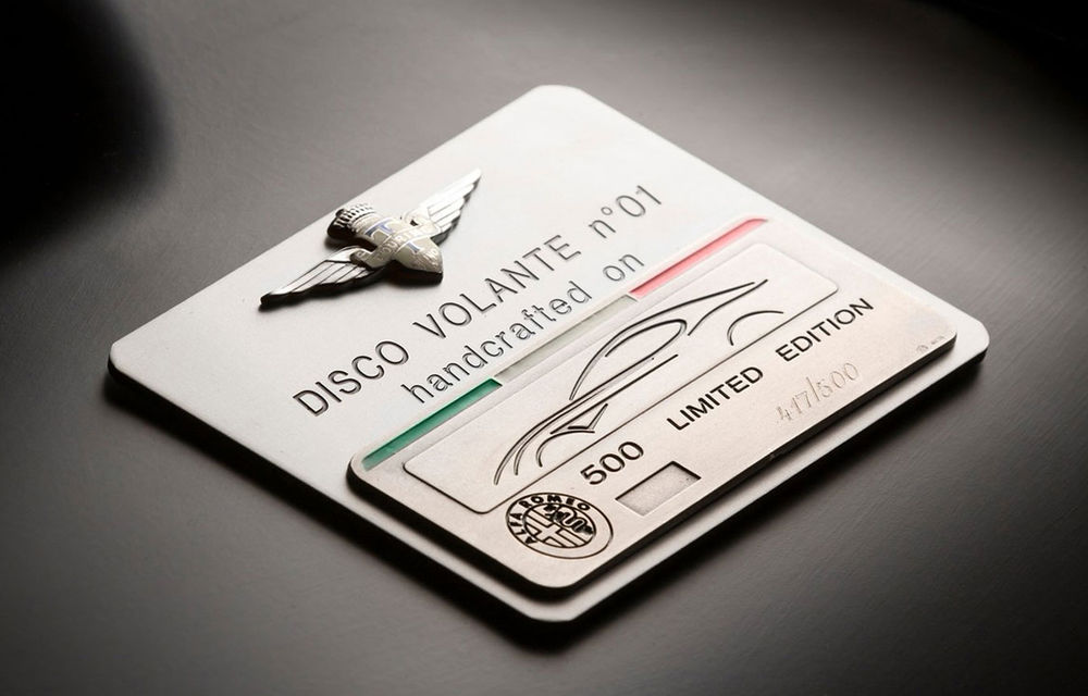 Disco Volante by Touring Superleggera: produs doar la comandă în 4000 de ore de muncă manuală - Poza 2