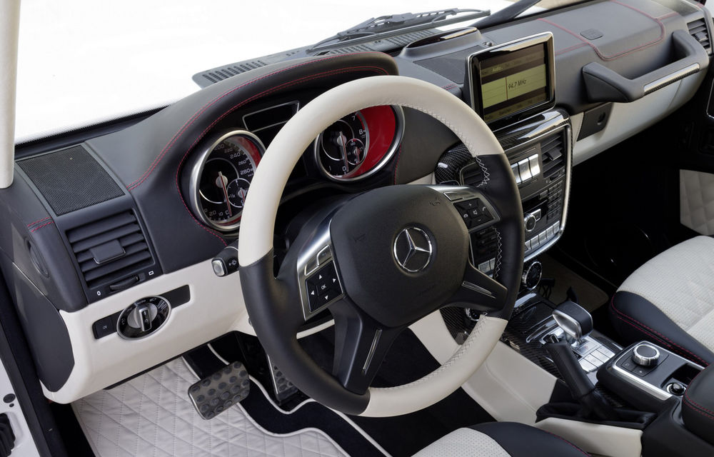 Mercedes-Benz G63 AMG 6x6, un pick-up de serie cu şase roţi motrice şi 544 CP (update foto) - Poza 7