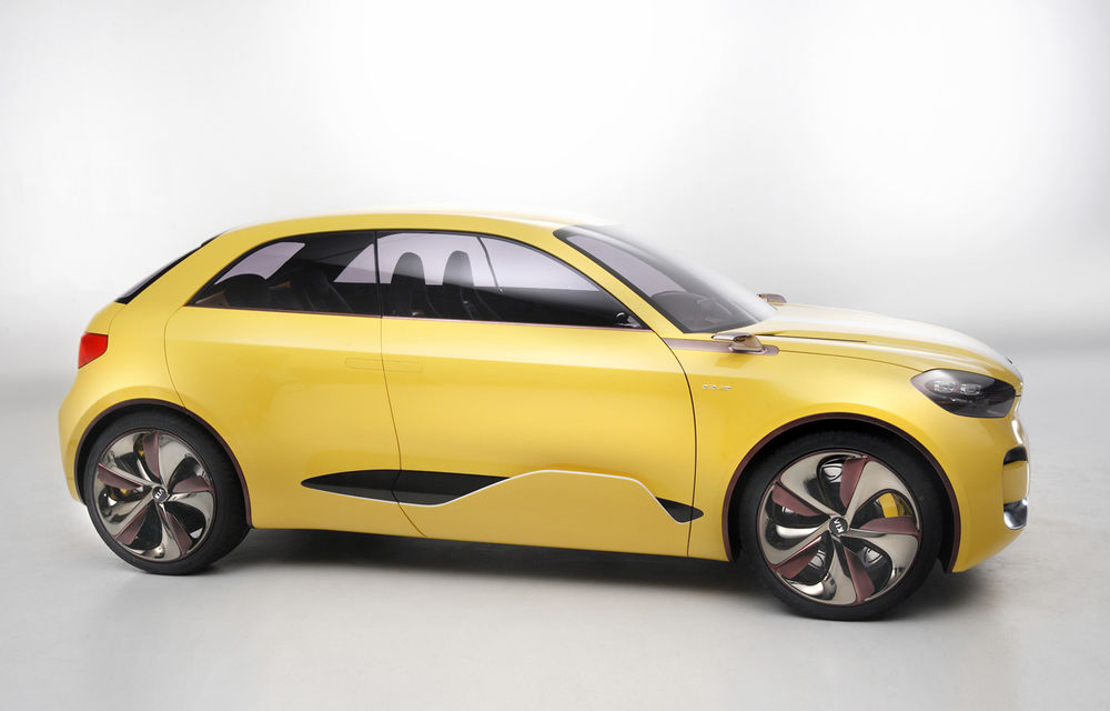 Kia Cub - conceptul unui coupe cu patru uşi a debutat la New York - Poza 2