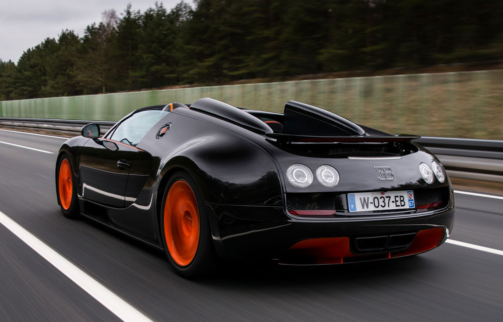 Bugatti Veyron Grand Sport Vitesse este cea mai rapidă decapotabilă din lume: 408 km/h - Poza 2