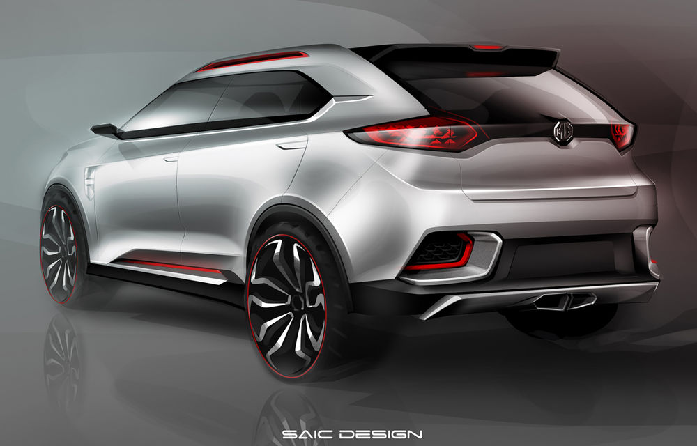MG CS Concept - imagini şi detalii oficiale cu viitorul SUV dedicat tinerilor - Poza 2