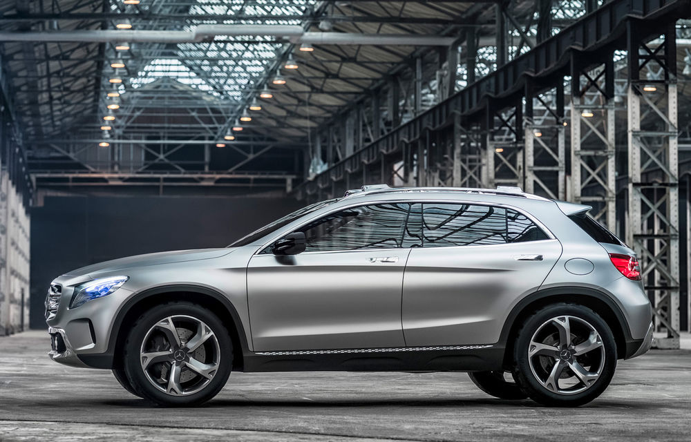 Mercedes-Benz GLA Concept, fratele SUV al lui A-Klasse, debutează la Shanghai - Poza 2