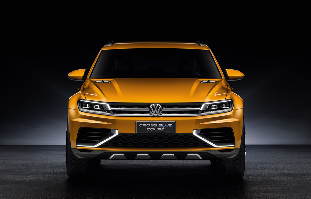 Volkswagen CrossBlue Coupe Concept, modelul care prefigurează noile SUV-uri ale nemţilor - Poza 2