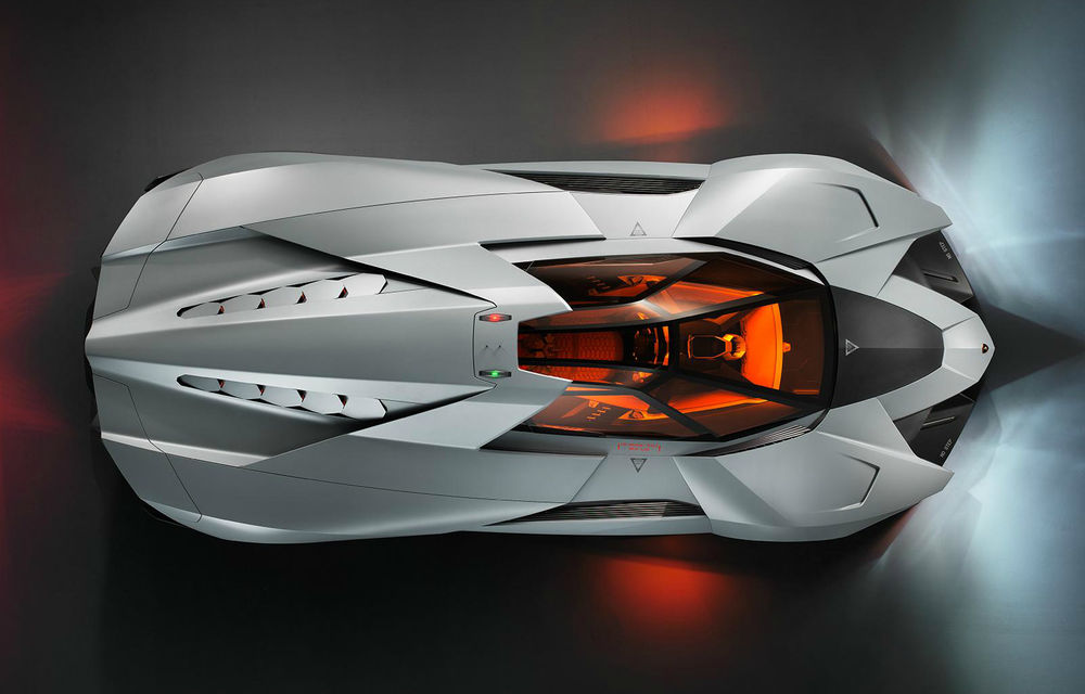 Lamborghini Egoista - conceptul unui supercar cu un singur loc - Poza 3