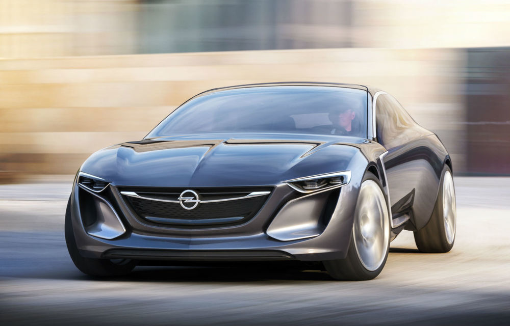 Opel Monza, conceptul care prezintă noua direcţie de design, a debutat la Frankfurt - Poza 2