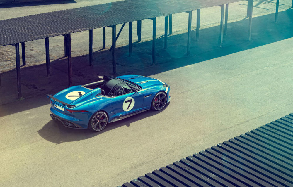 Jaguar Project 7 Concept, roadsterul care celebrează victoriile englezilor la Le Mans - Poza 2