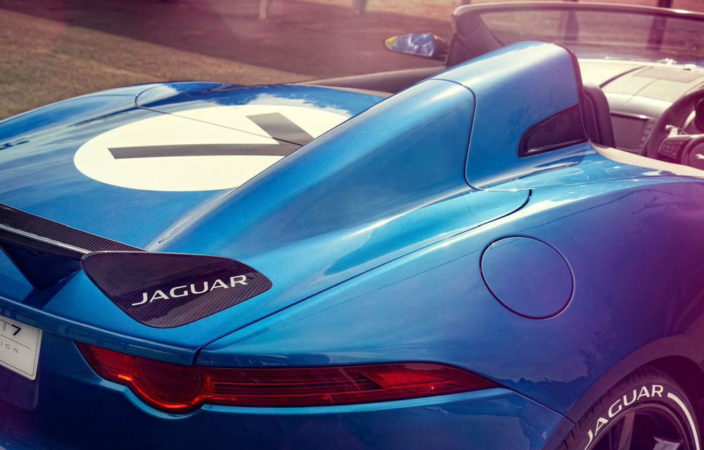Jaguar Project 7 Concept, roadsterul care celebrează victoriile englezilor la Le Mans - Poza 2