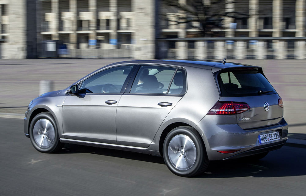 Volkswagen e-Golf, versiunea electrică a compactei, a debutat în Germania - Poza 2