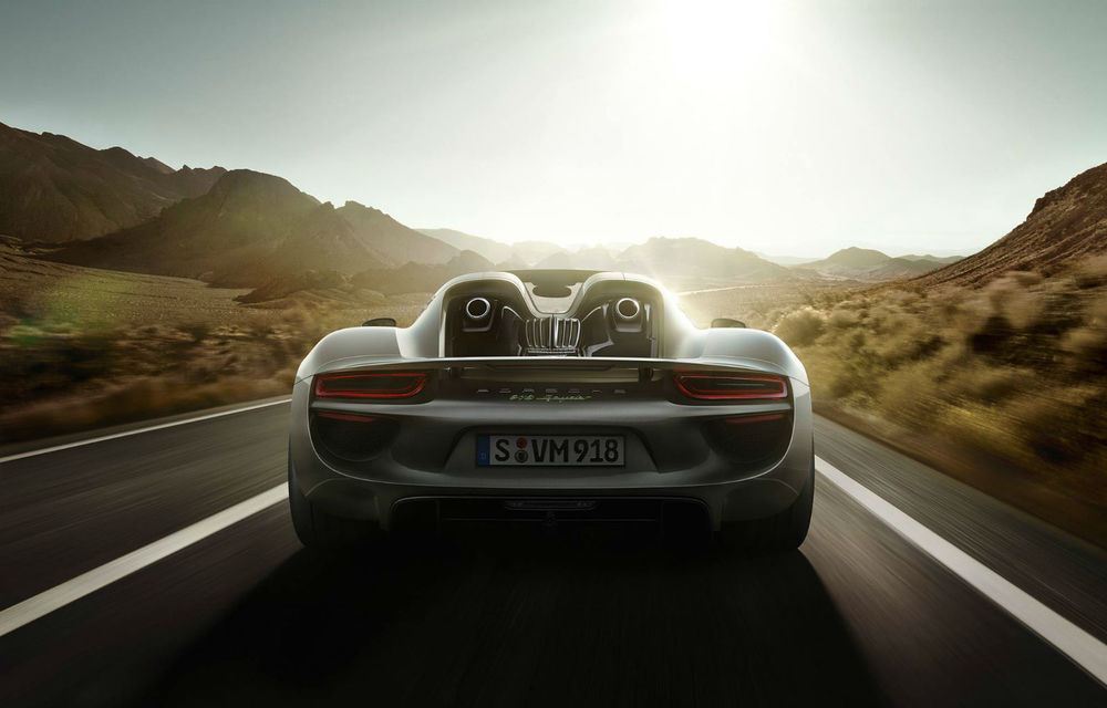 Porsche 918 Spyder a intrat în producţie - Poza 2
