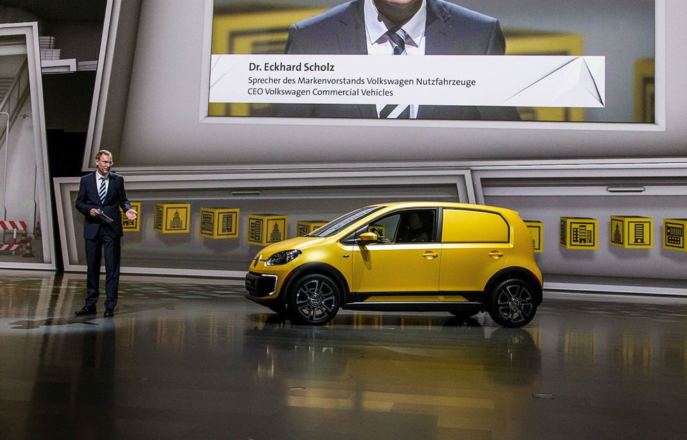Volkswagen E-load Up - conceptul unui automobil utilitar electric dedicat mediului urban - Poza 2