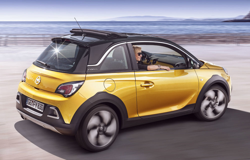 Opel Adam Rocks: imagini oficiale ale versiunii de serie a crossoverului decapotabil al nemţilor - Poza 2