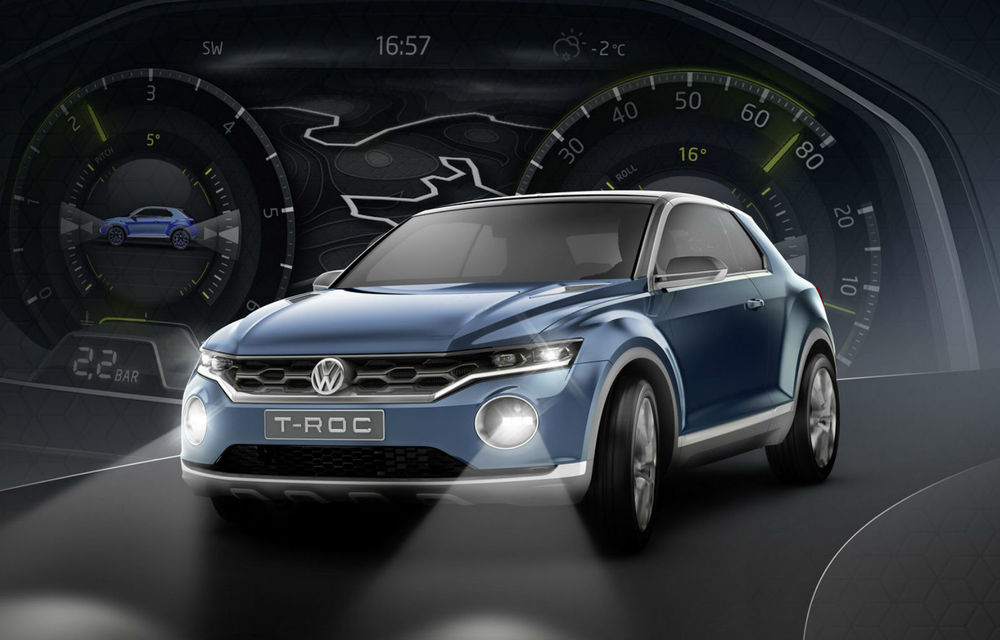 A sunat ceasul deșteptător pentru Volkswagen: germanii vor lansa T-Cross, conceptul un SUV mic, rival al lui Nissan Juke - Poza 2