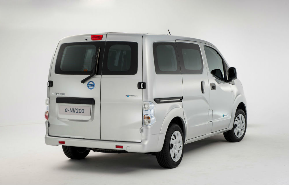 Nissan e-NV200: vehiculul comercial al japonezilor a primit o versiune electrică - Poza 2