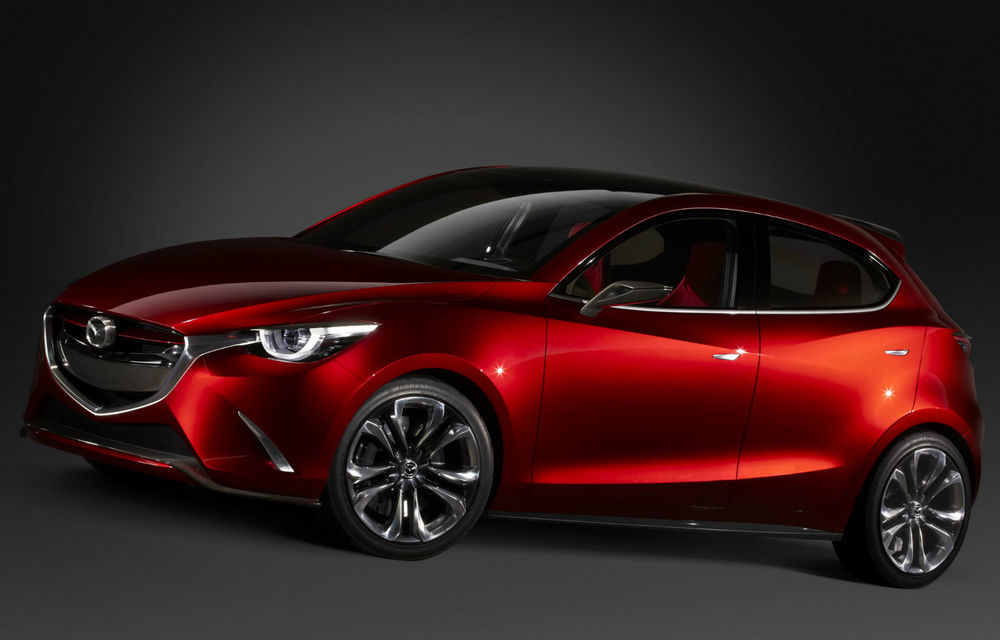 Mazda Hazumi  - imagini oficiale ale conceptului care prefigurează viitorul Mazda2 - Poza 2