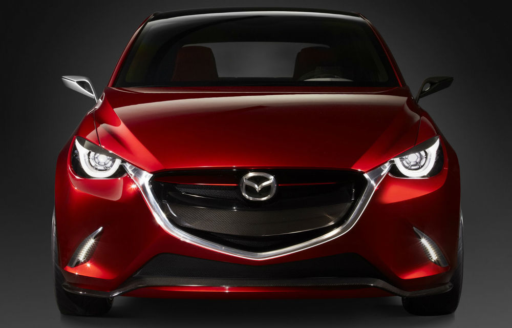 Mazda Hazumi  - imagini oficiale ale conceptului care prefigurează viitorul Mazda2 - Poza 2
