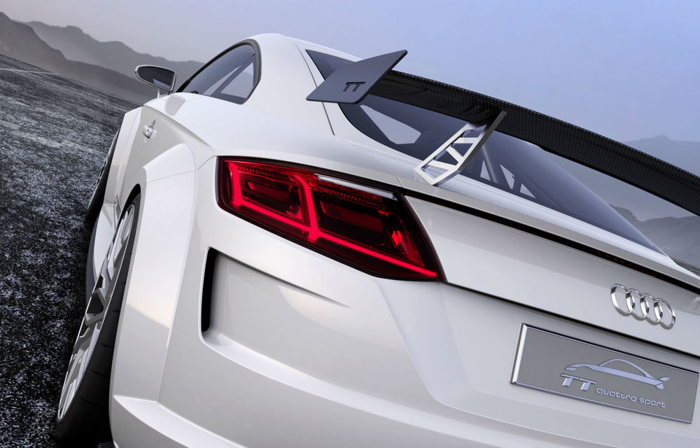 Audi TT Quattro Sport Concept: 420 CP pentru cel mai rapid TT - Poza 2