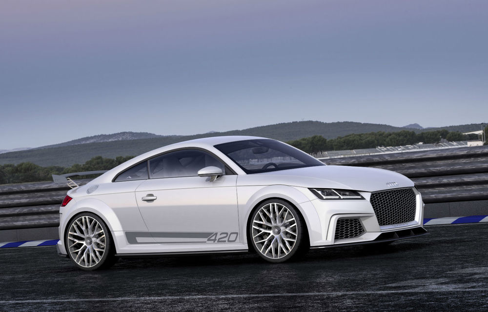 Audi TT Quattro Sport Concept: 420 CP pentru cel mai rapid TT - Poza 2