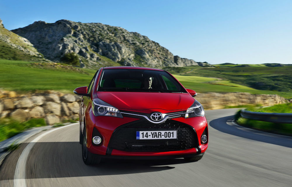 Toyota Yaris facelift: primele imagini şi informaţii oficiale - Poza 2