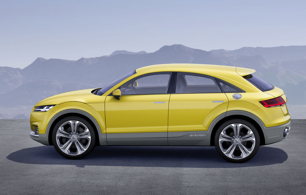 Audi se pregăteşte să lanseze un crossover compact bazat pe TT - Poza 2