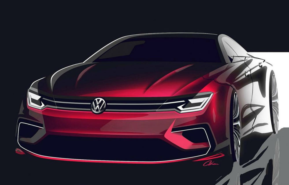 Volkswagen Jetta CC, tot mai aproape de realitate după lansarea conceptul Midsize Coupe - Poza 2