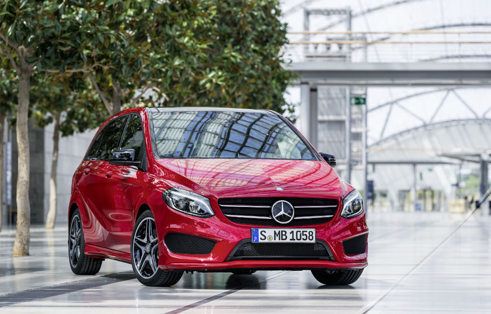 PARIS 2014 LIVE: Mercedes-Benz B-Klasse facelift: imagini cu restilizarea MPV-ului premium - Poza 10