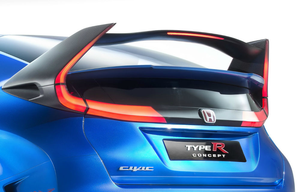 Honda a deschis listele de comenzi pentru Civic Type R în Regatul Unit deşi versiunea de serie nu a fost prezentată încă - Poza 2