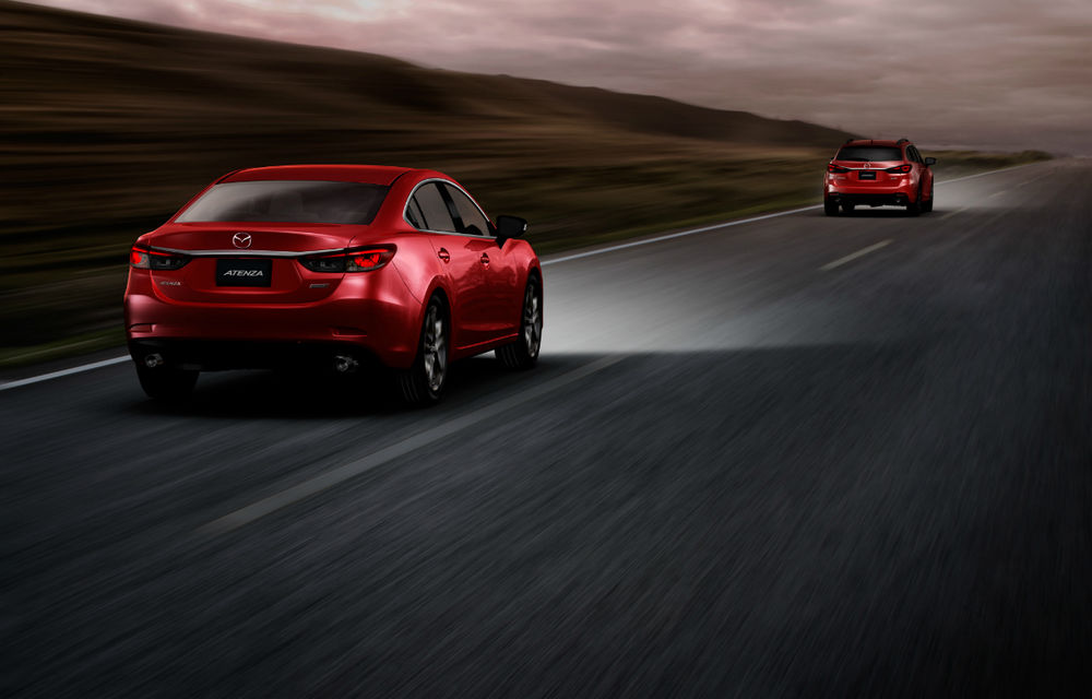 Mazda6 facelift: modelul nipon primeşte un retuş discret la doi ani de la debut - Poza 2