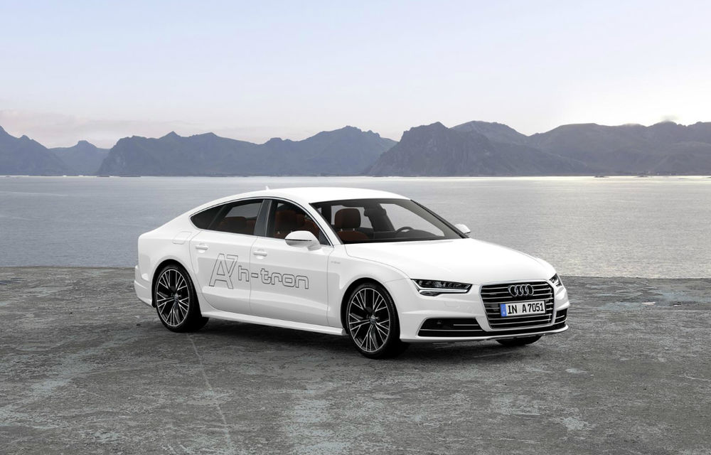 Audi A7 Sportback h-tron Concept, un model alimentat cu hidrogen cu o autonomie de 500 kilometri - Poza 2