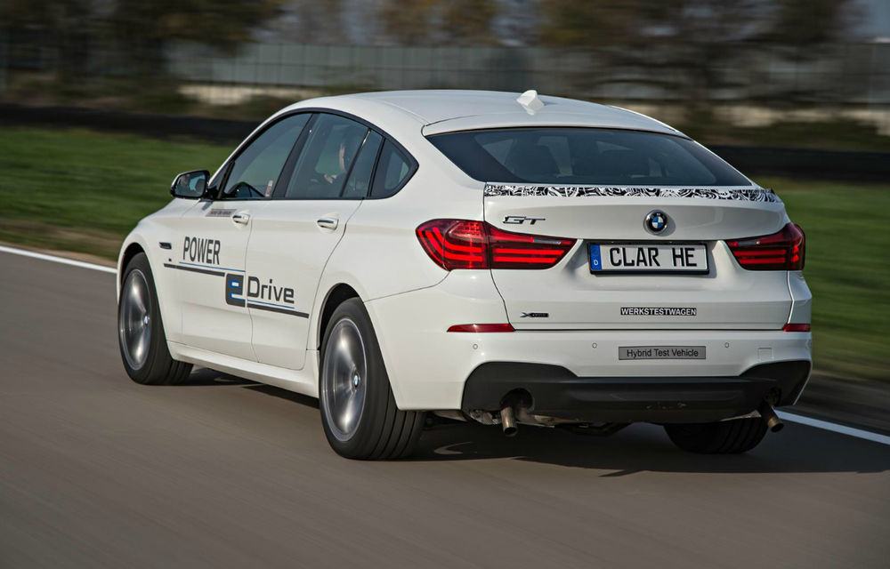 BMW Seria 5 GT Power eDrive - conceptul unui hibrid de 670 de cai putere și autonomie electrică de 100 de km - Poza 2