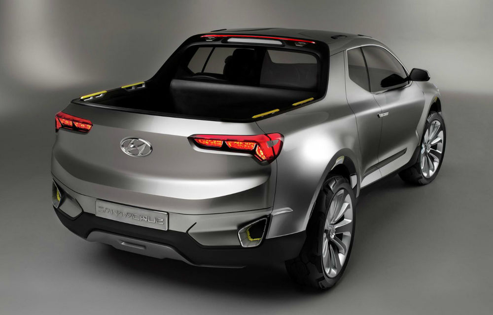 Hyundai Santa Cruz Crossover Concept, pick-up-ul care prefigurează viitorul limbaj de design al mărcii - Poza 2