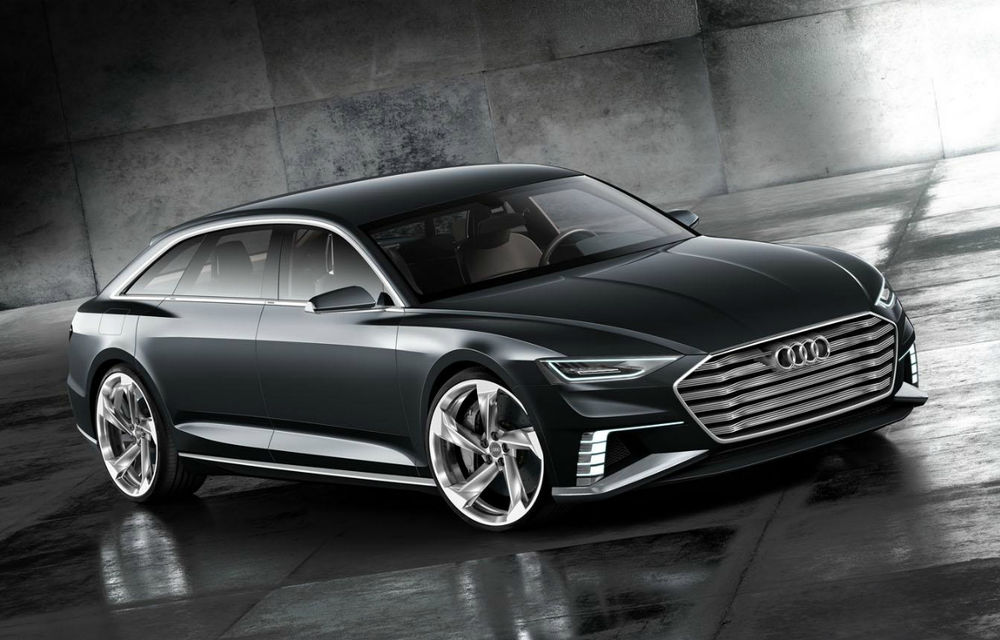 Audi Prologue Avant: conceptul break cu propulsie hibridă, dezvăluit oficial - Poza 2