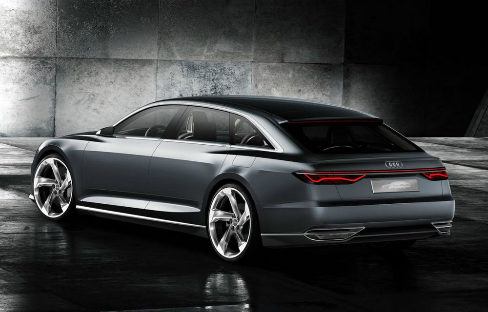 Audi Prologue Avant: conceptul break cu propulsie hibridă, dezvăluit oficial - Poza 2