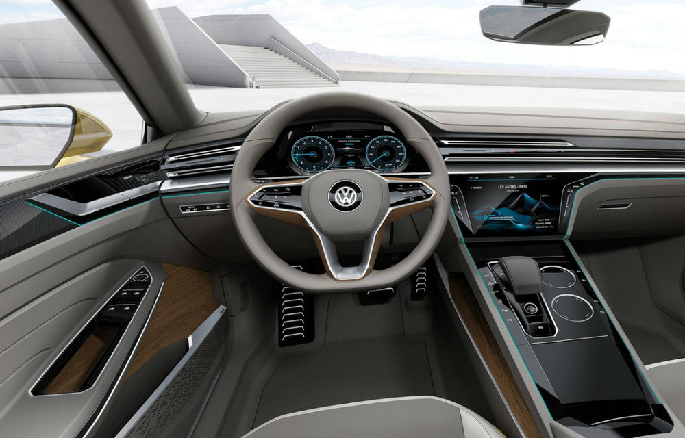 Volkswagen Sport Coupé Concept GTE: germanii pregătesc un model poziţionat între Passat şi Phaeton - Poza 2