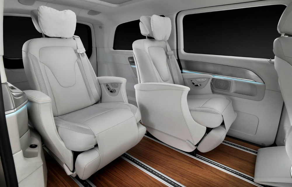 Mercedes-Benz Concept V-ision ne arată până unde poate merge confortul într-o maşină - Poza 2
