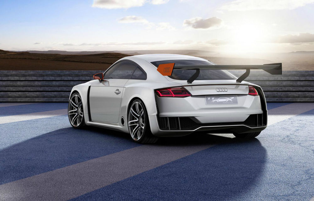 Audi TT Clubsport Turbo: concept de 600 de cai putere creat pentru fanii mărcii - Poza 2