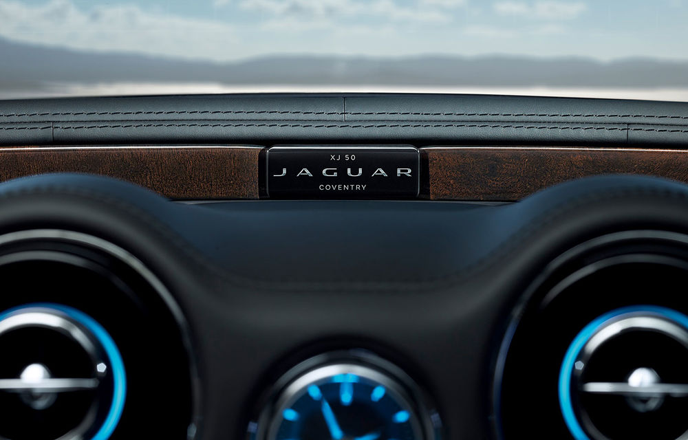 Jaguar XJ50: ediție aniversară la 50 de ani de la lansarea celebrului sedan britanic - Poza 2