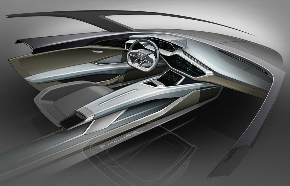 Audi e-tron quattro concept, primul SUV 100% electric al nemților, anunță 435 CP și o autonomie de peste 500 kilometri - Poza 2