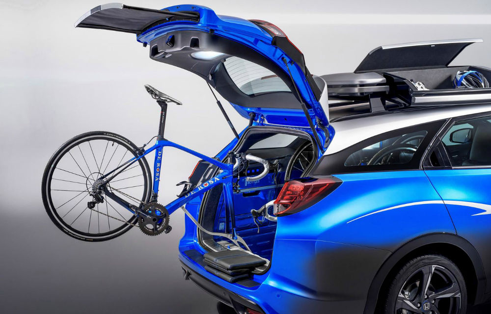 Honda Civic Tourer Active Life, un concept dedicat bicicliștilor - Poza 2