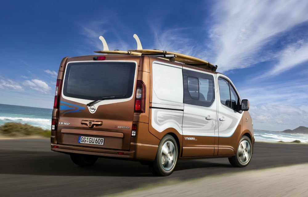 Opel Vivaro Surf Concept, un exercițiu dedicat celor îndrăgostiți de sport - Poza 2