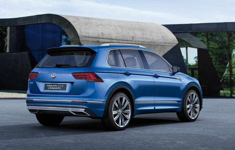 VW vrea să-şi spele păcatele: Tiguan GTE, primul model de serie din lume cu panouri solare? - Poza 2