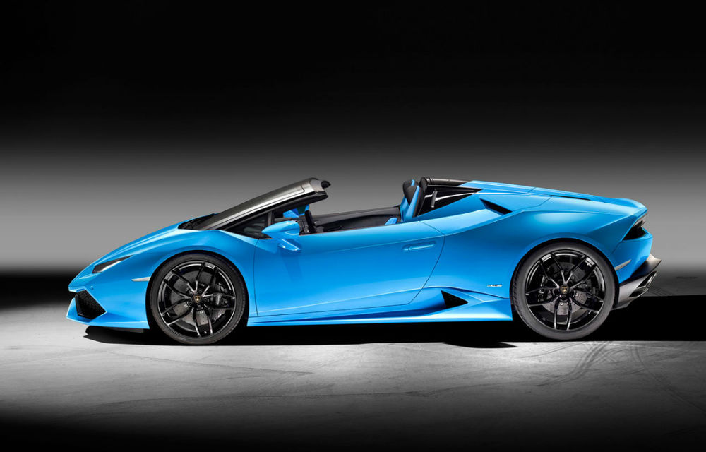 Lamborghini Huracan Spyder: 610 CP și 0-100 km/h în 3.4 secunde pentru roadsterul italian - Poza 2
