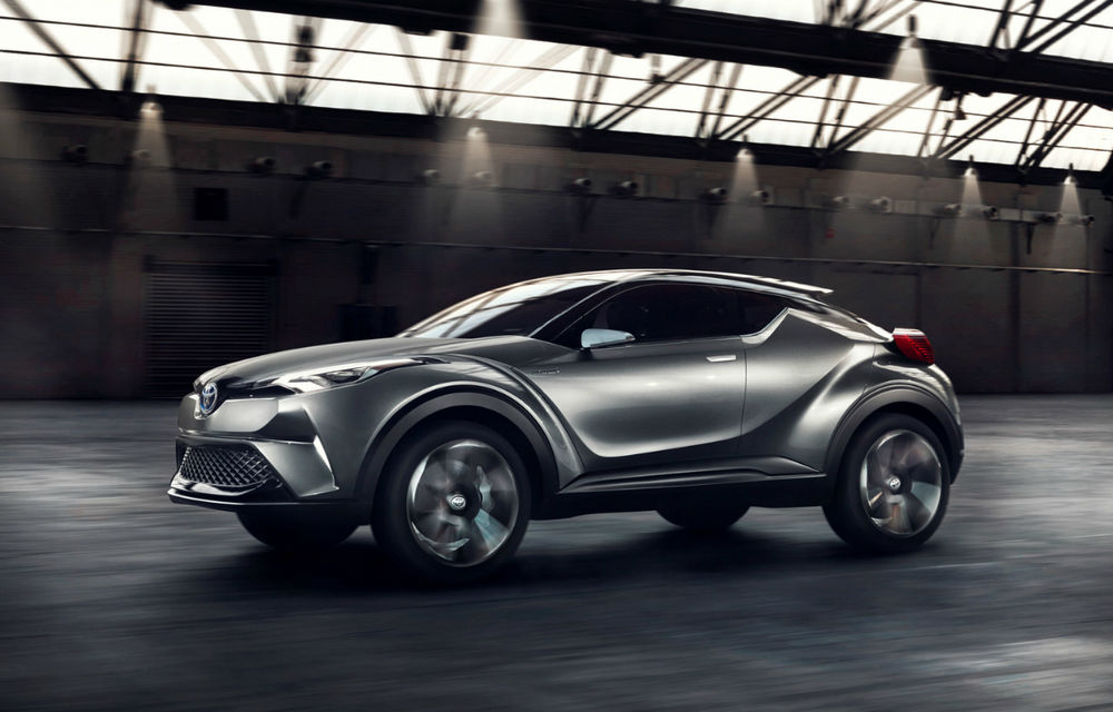 Toyota C-HR Concept anticipează viitorul rival hibrid al lui Nissan Juke - Poza 2
